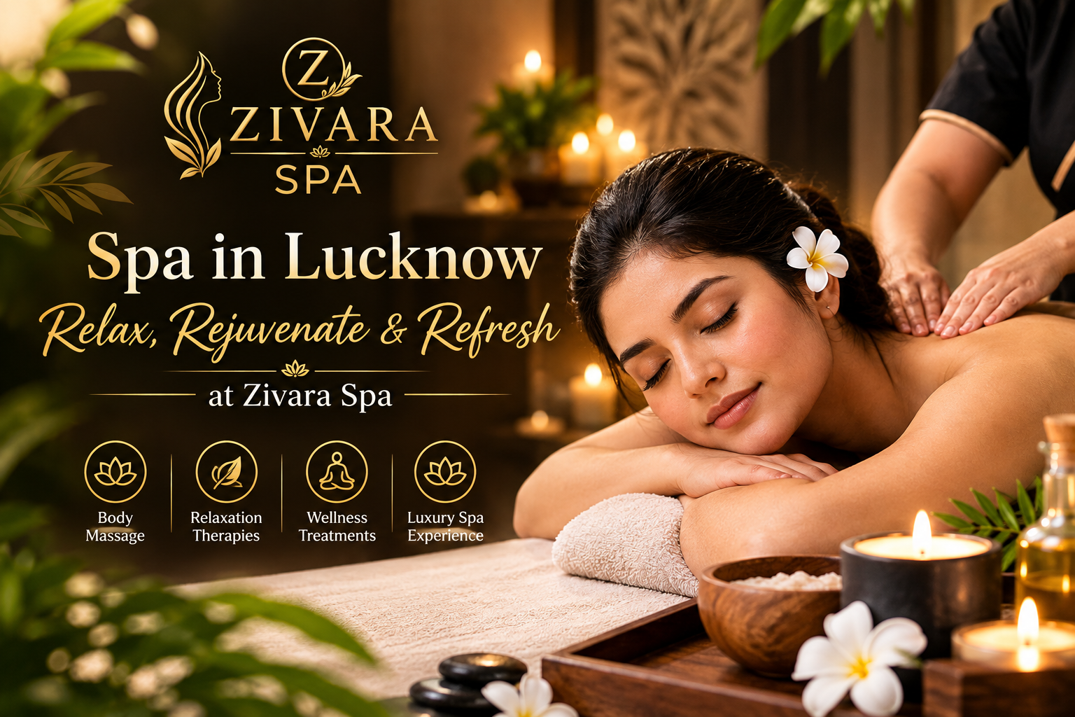 Spa in Lucknow: Relax, Rejuvenate & Refresh at Zivara Spa